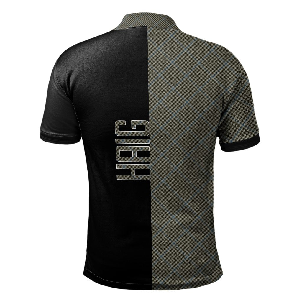Haig Tartan Polo Shirt Half of Me - Cross Style
