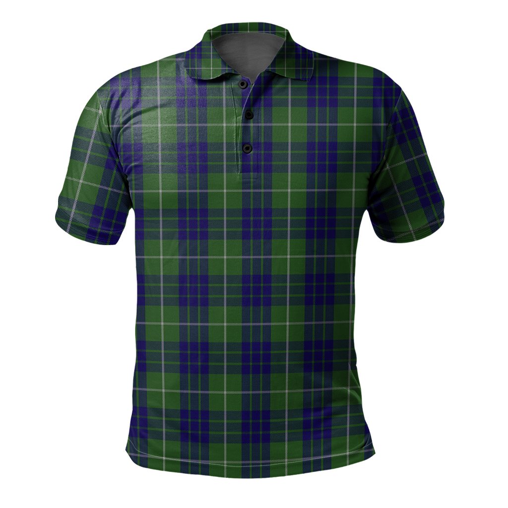 Hamilton Green Hunting Tartan Polo Shirt