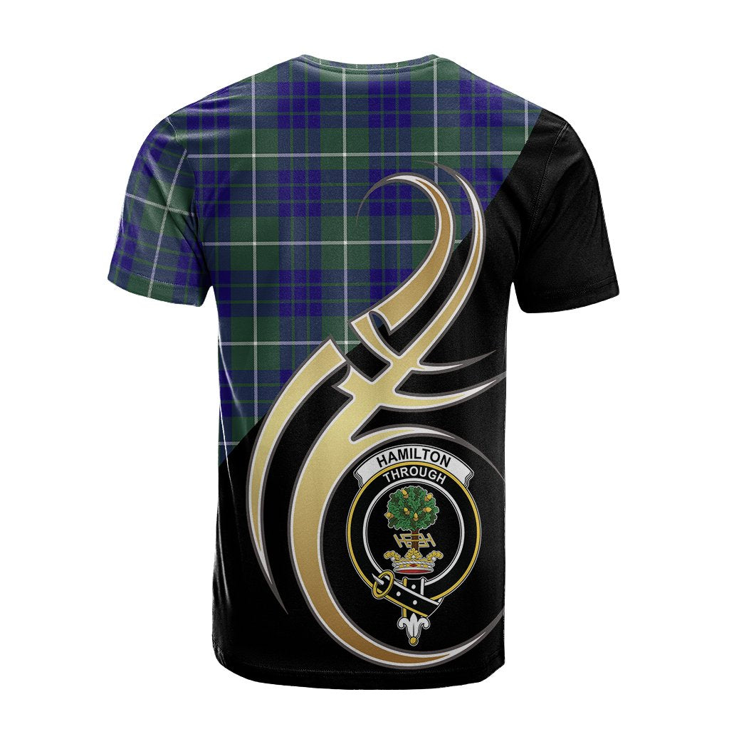 Hamilton Hunting Modern Tartan T-shirt - Believe In Me Style