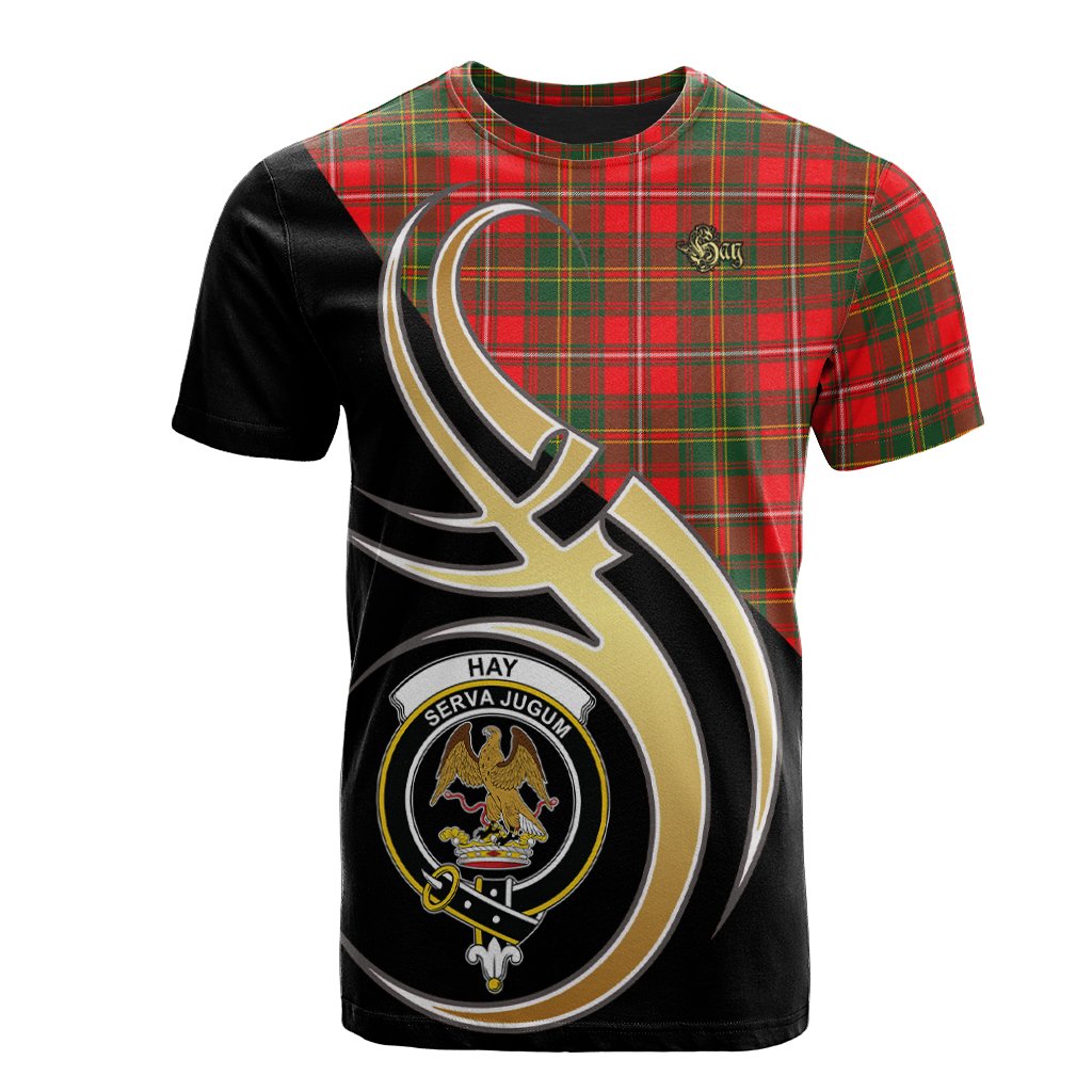 Hay Modern Tartan T-shirt - Believe In Me Style