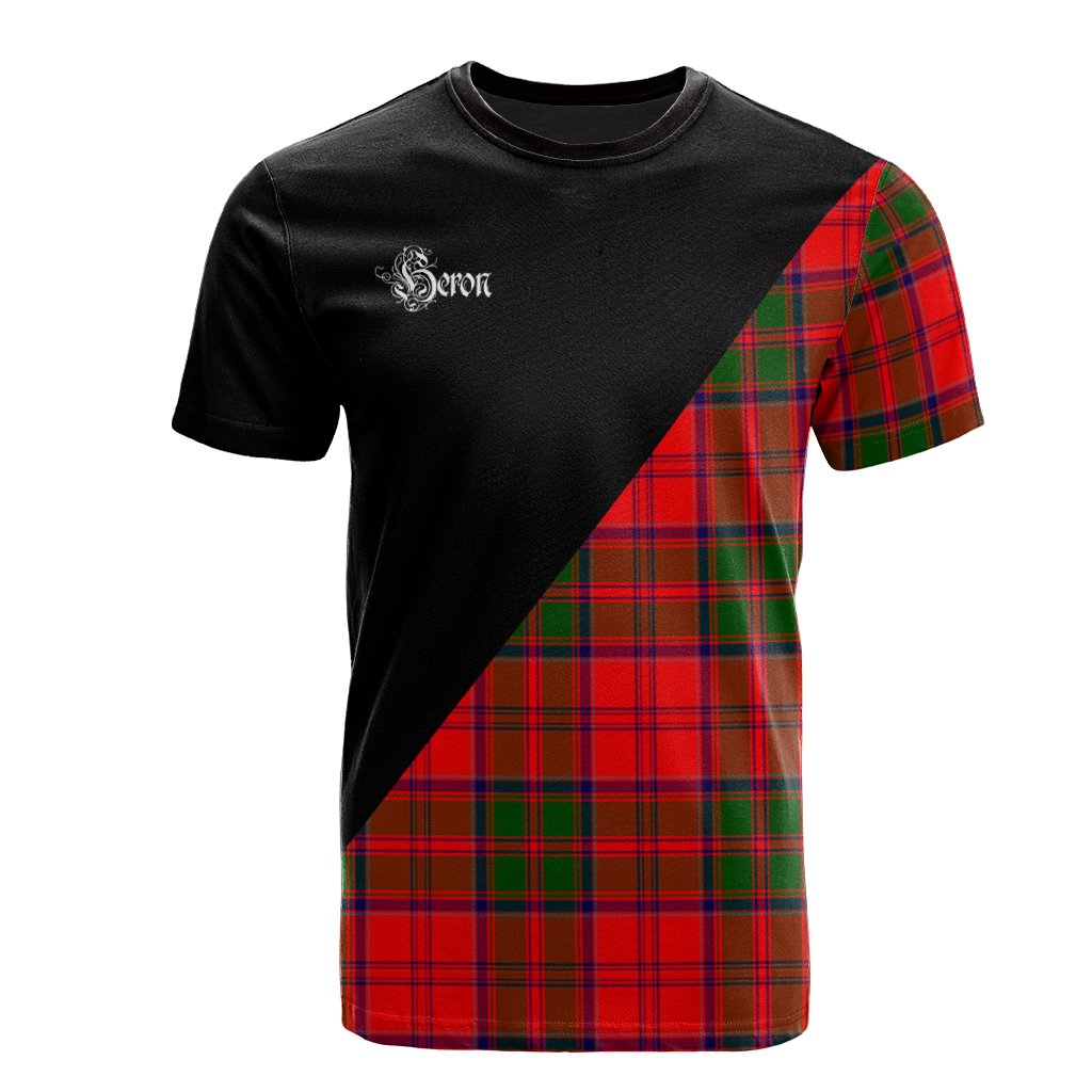 Heron Tartan - Military T-Shirt