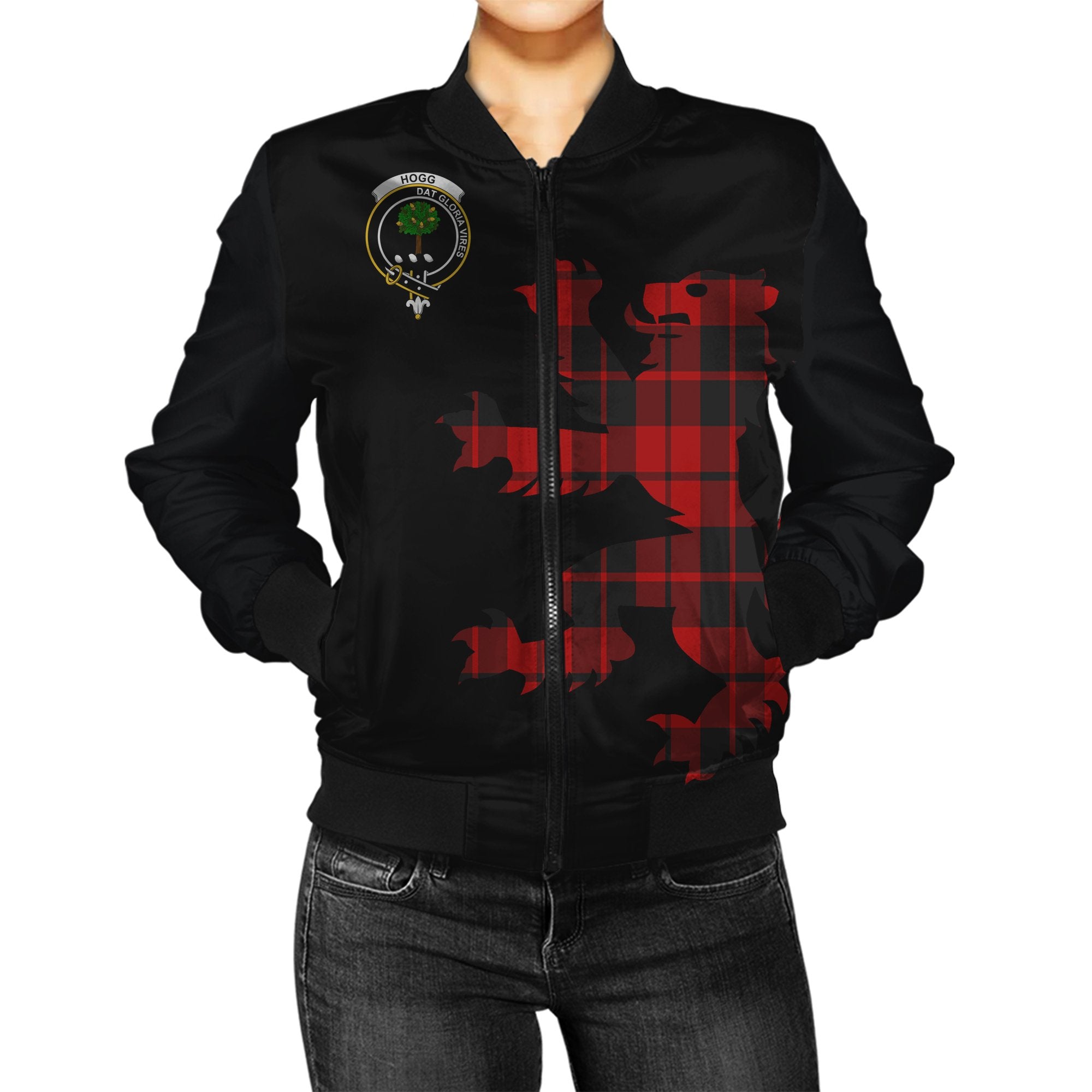 Hogg Tartan Bomber Jacket Lion & Thistle