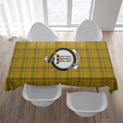 Houston Tartan Crest Tablecloth