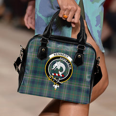 Kennedy Modern Tartan Crest Shoulder Handbags