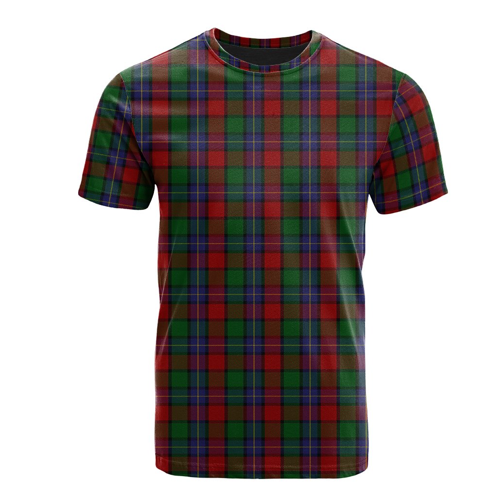 Kilgour Asymmetrical Tartan T-Shirt