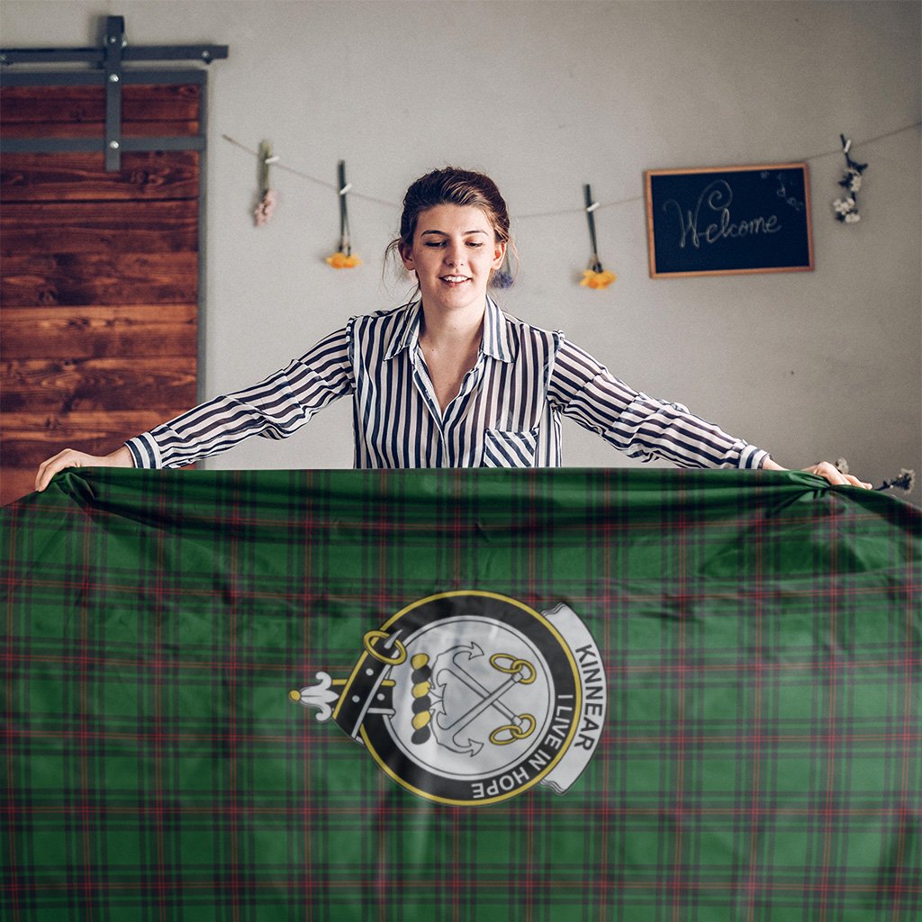 Kinnear Tartan Crest Tablecloth