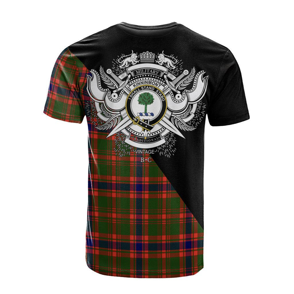 Kinninmont Tartan - Military T-Shirt