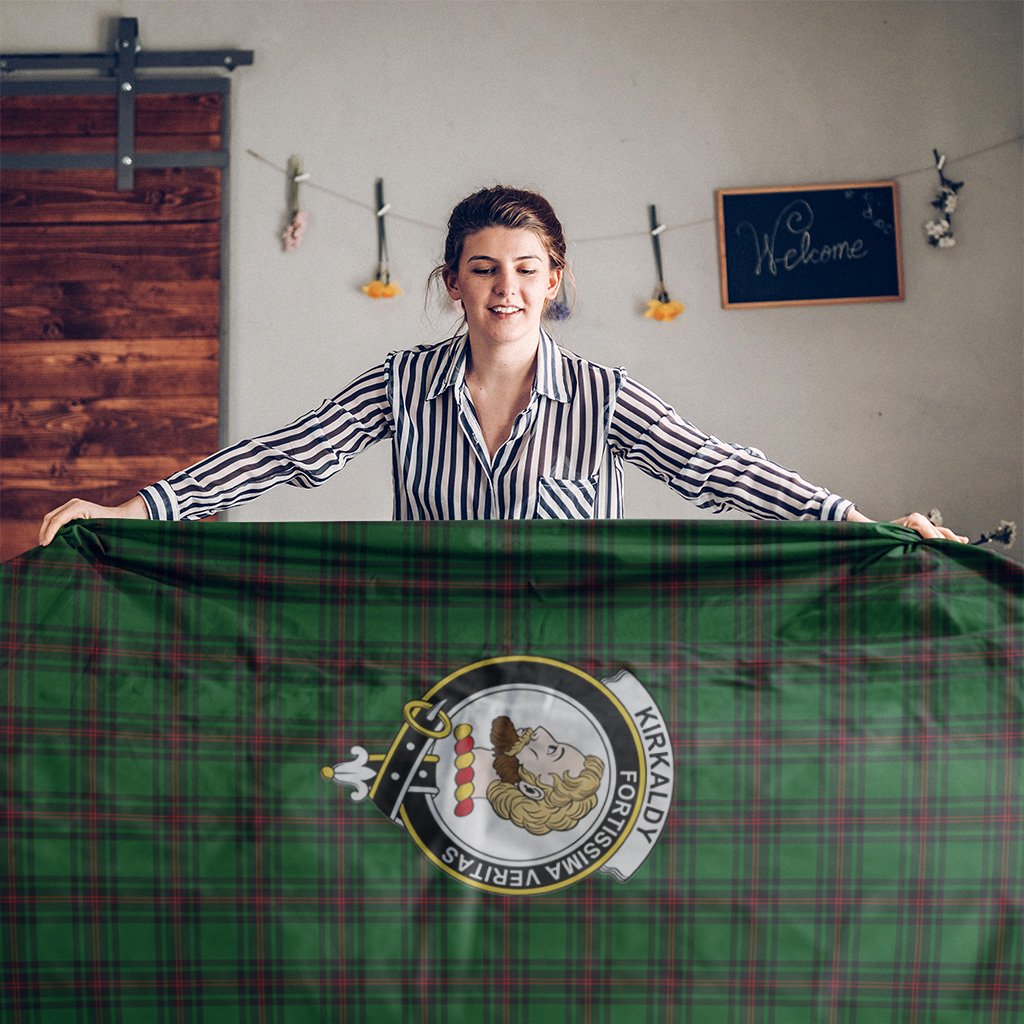 Kirkaldy Tartan Crest Tablecloth