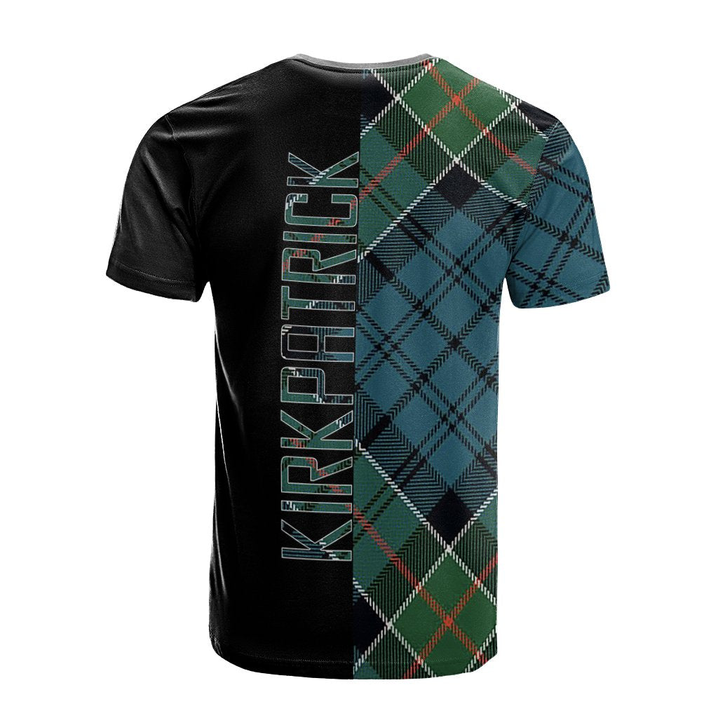 Kirkpatrick Tartan T-Shirt Half of Me - Cross Style