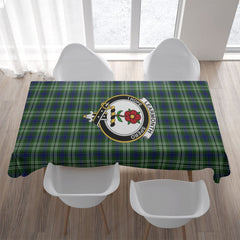 Learmonth Tartan Crest Tablecloth