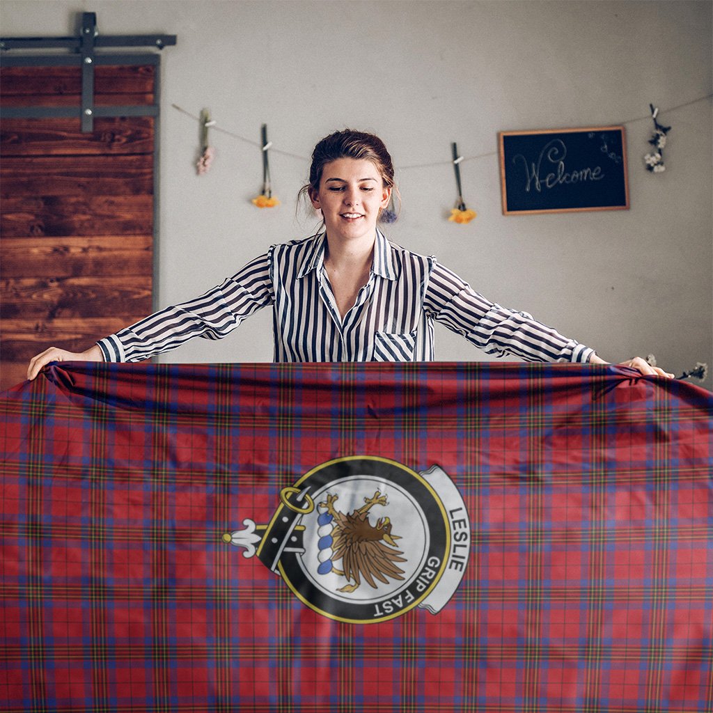 Leslie Tartan Crest Tablecloth