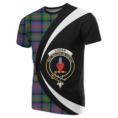 Logan Ancient Tartan T-shirt Circle