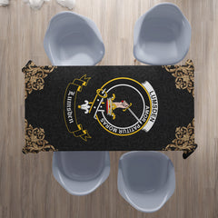 Lumsden Crest Tablecloth - Black Style