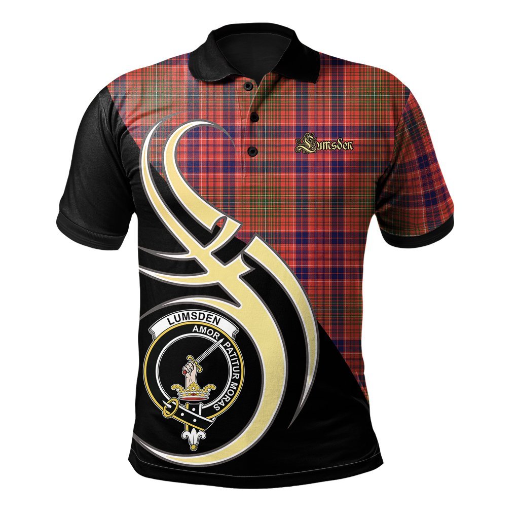Lumsden Modern Tartan Polo Shirt - Believe In Me Style