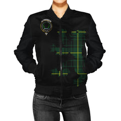 MacArthur Tartan Crest Bomber Jacket