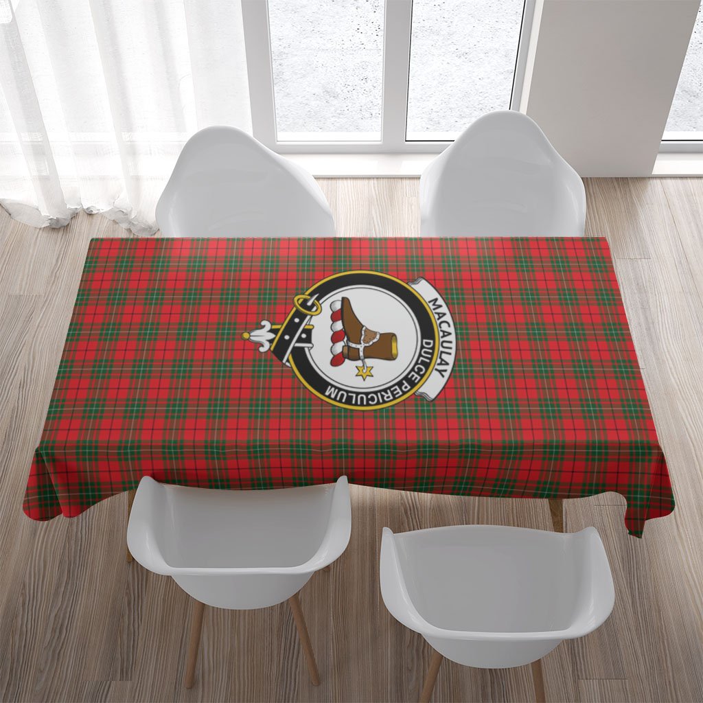 MacAulay Tartan Crest Tablecloth