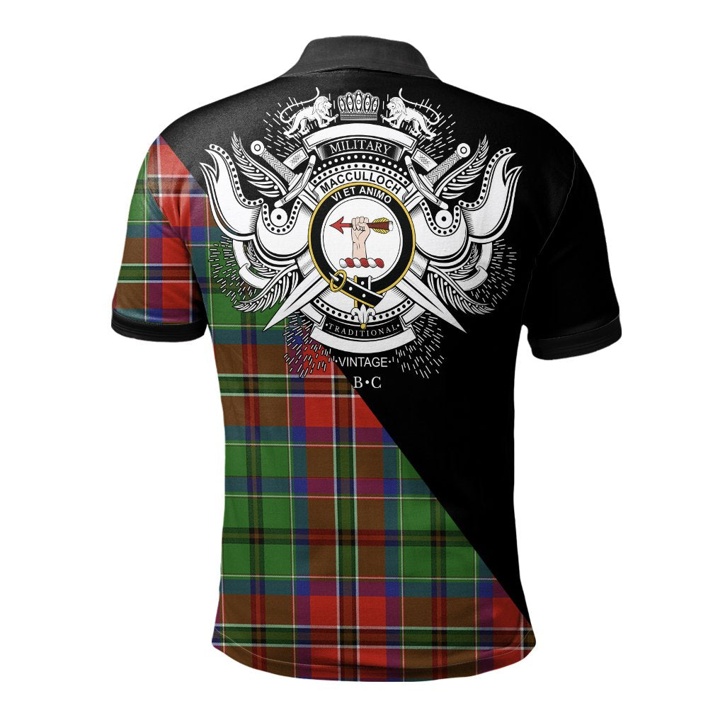 MacCulloch Clan - Military Polo Shirt