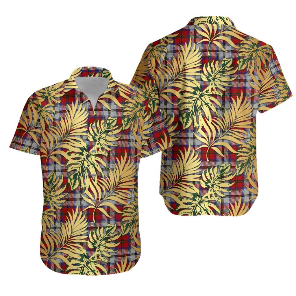 MacCulloch Dress Tartan Vintage Leaves Hawaiian Shirt