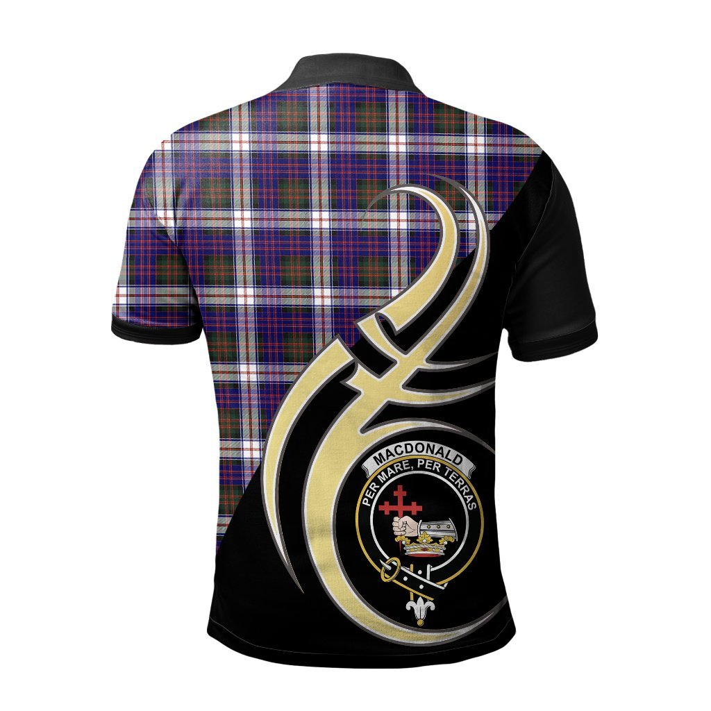 MacDonald Dress Modern Tartan Polo Shirt - Believe In Me Style