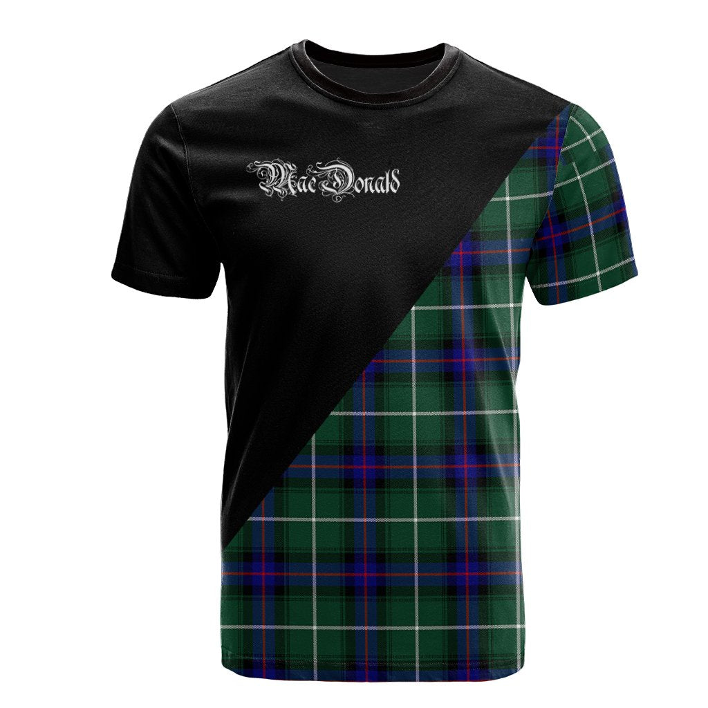 MacDonald of the Isles Hunting Modern Tartan - Military T-Shirt