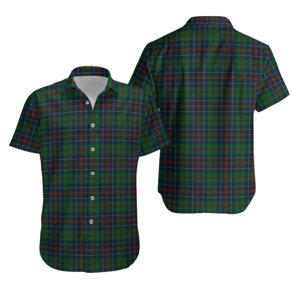 MacHardy Black Tartan Hawaiian Shirt