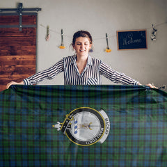 MacKay Tartan Crest Tablecloth