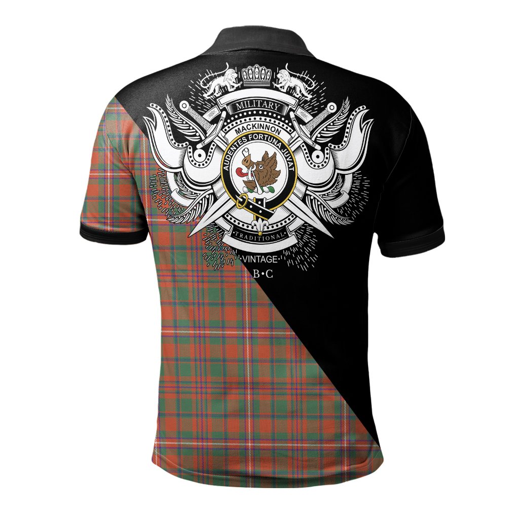 MacKinnon Ancient Clan - Military Polo Shirt