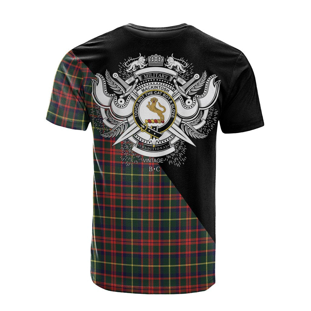MacKintosh Hunting Modern Tartan - Military T-Shirt