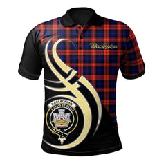 MacLachlan Modern Tartan Polo Shirt - Believe In Me Style