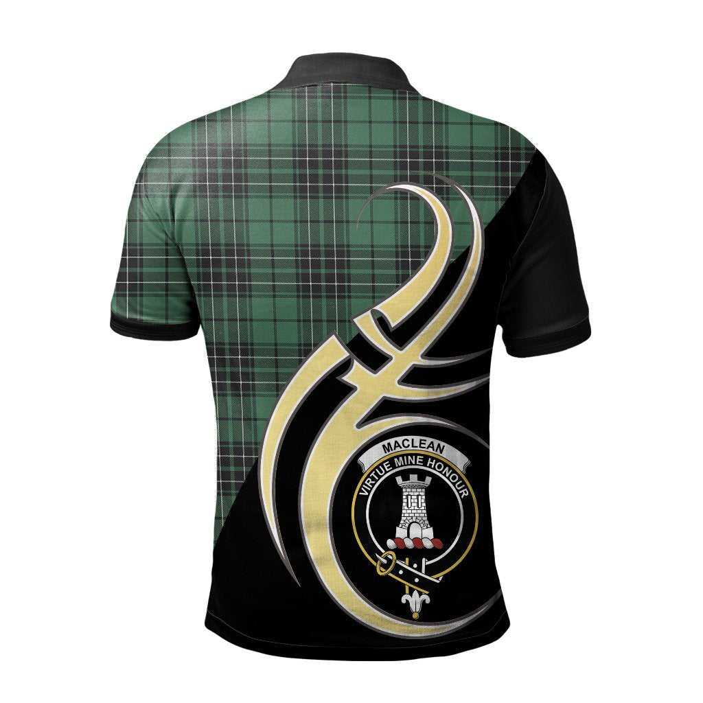 MacLean Hunting Ancient Tartan Polo Shirt - Believe In Me Style