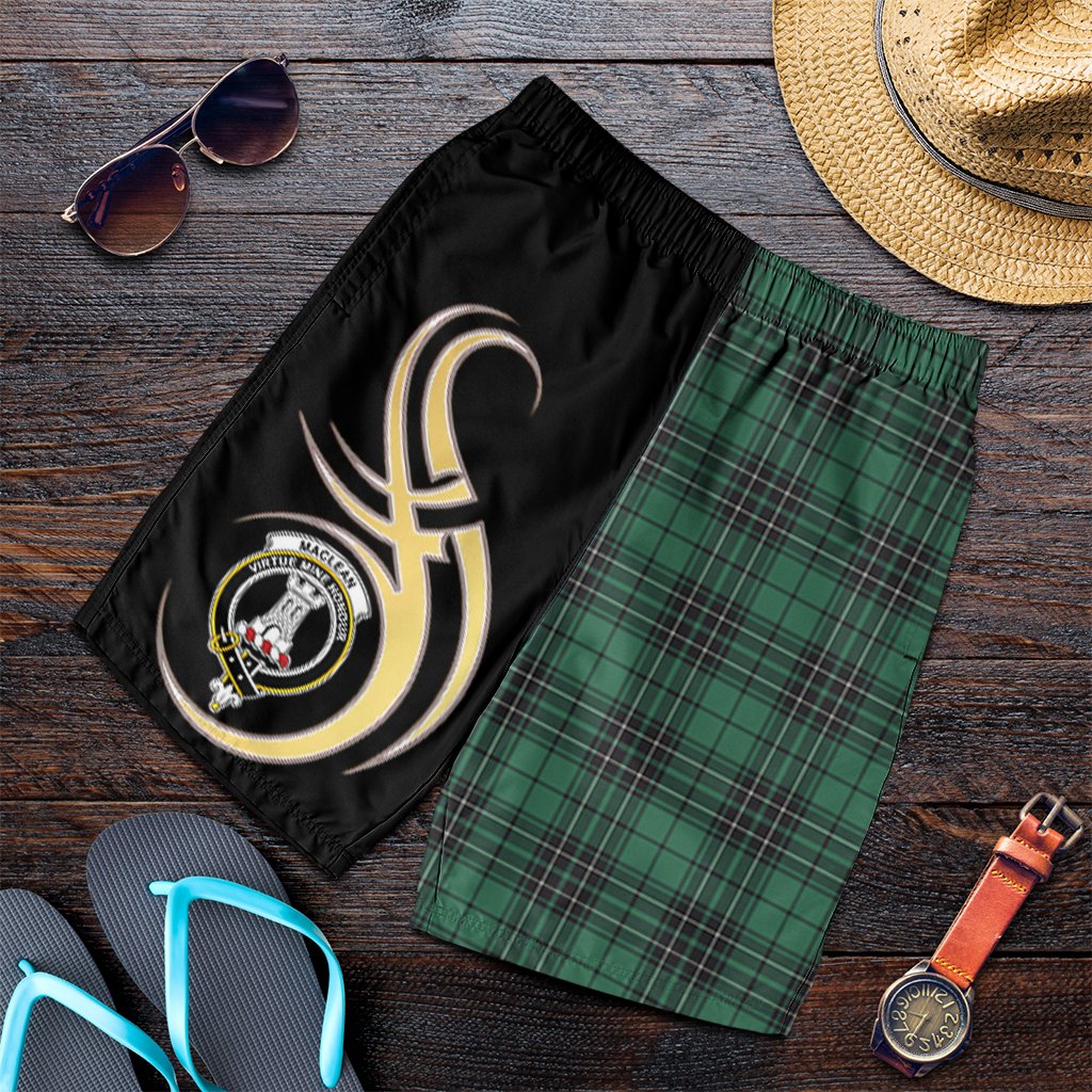 MacLean Hunting Ancient Tartan Crest Men's Short PM8