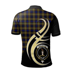 MacLellan Modern Tartan Polo Shirt - Believe In Me Style