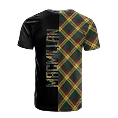 MacMillan Old Modern Tartan T-Shirt Half of Me - Cross Style
