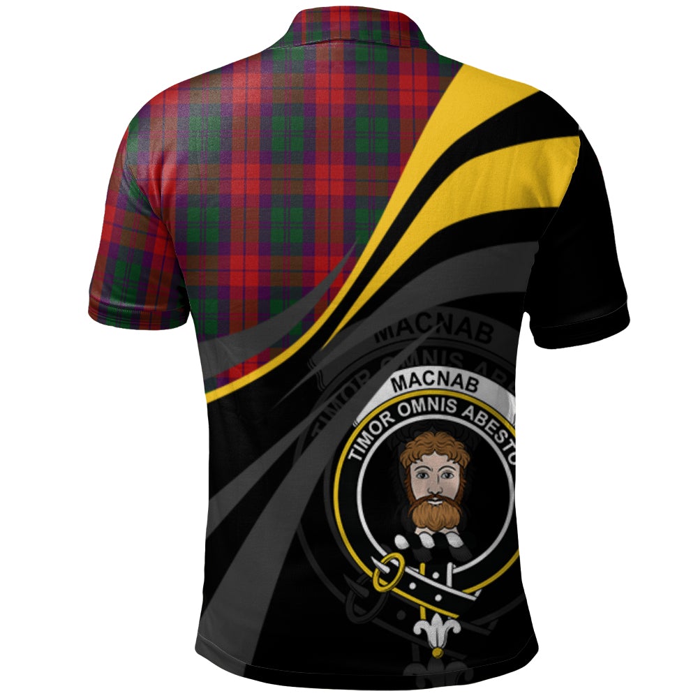 MacNab 02 Tartan Polo Shirt - Royal Coat Of Arms Style