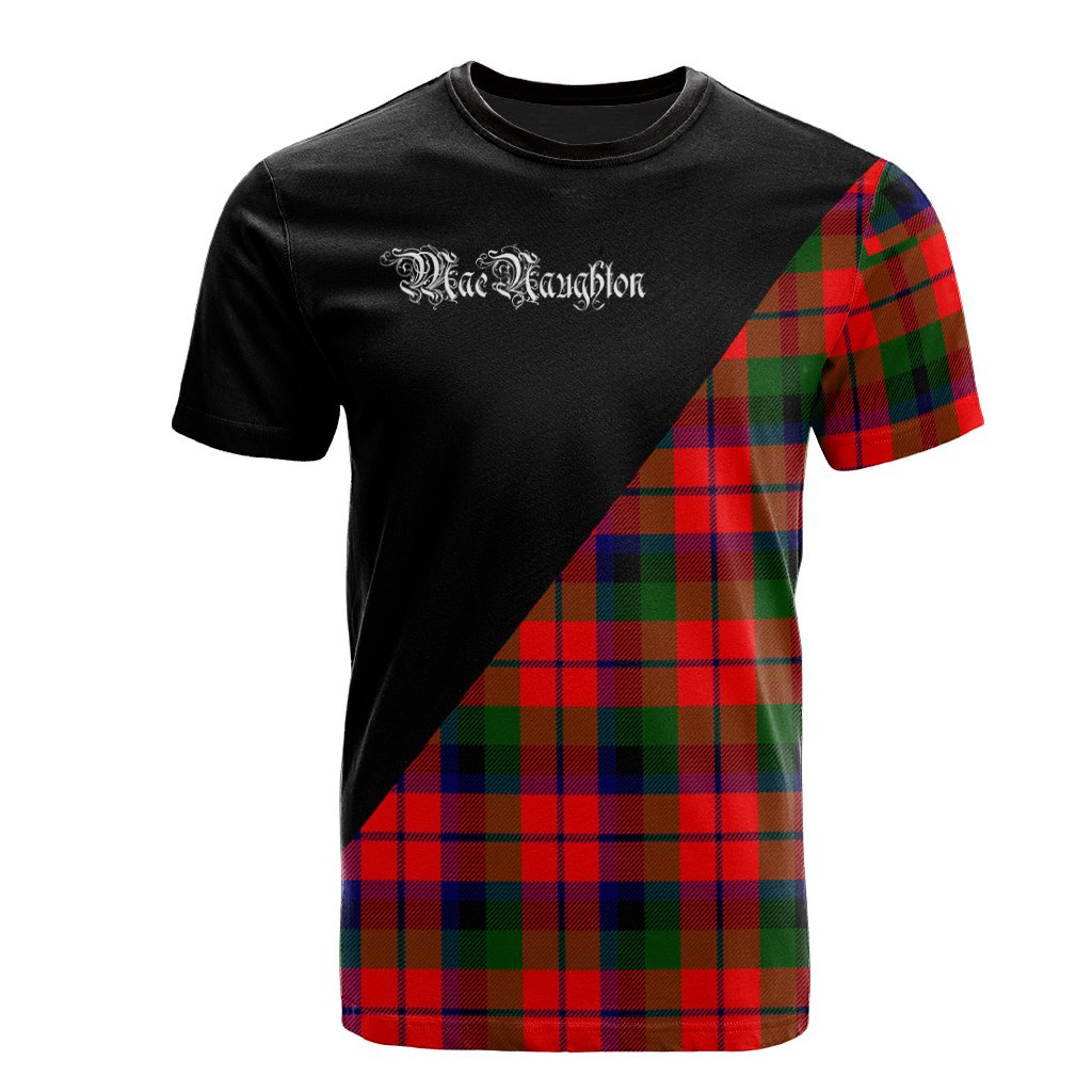 MacNaughton Modern Tartan - Military T-Shirt