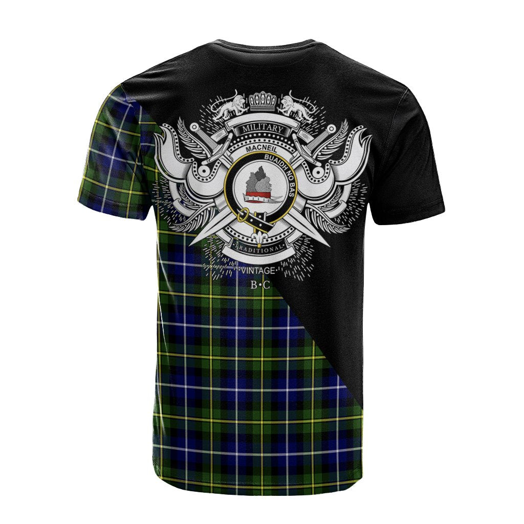 MacNeil of Barra Modern Tartan - Military T-Shirt