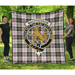 MacPherson Dress Ancient Tartan Crest Quilt