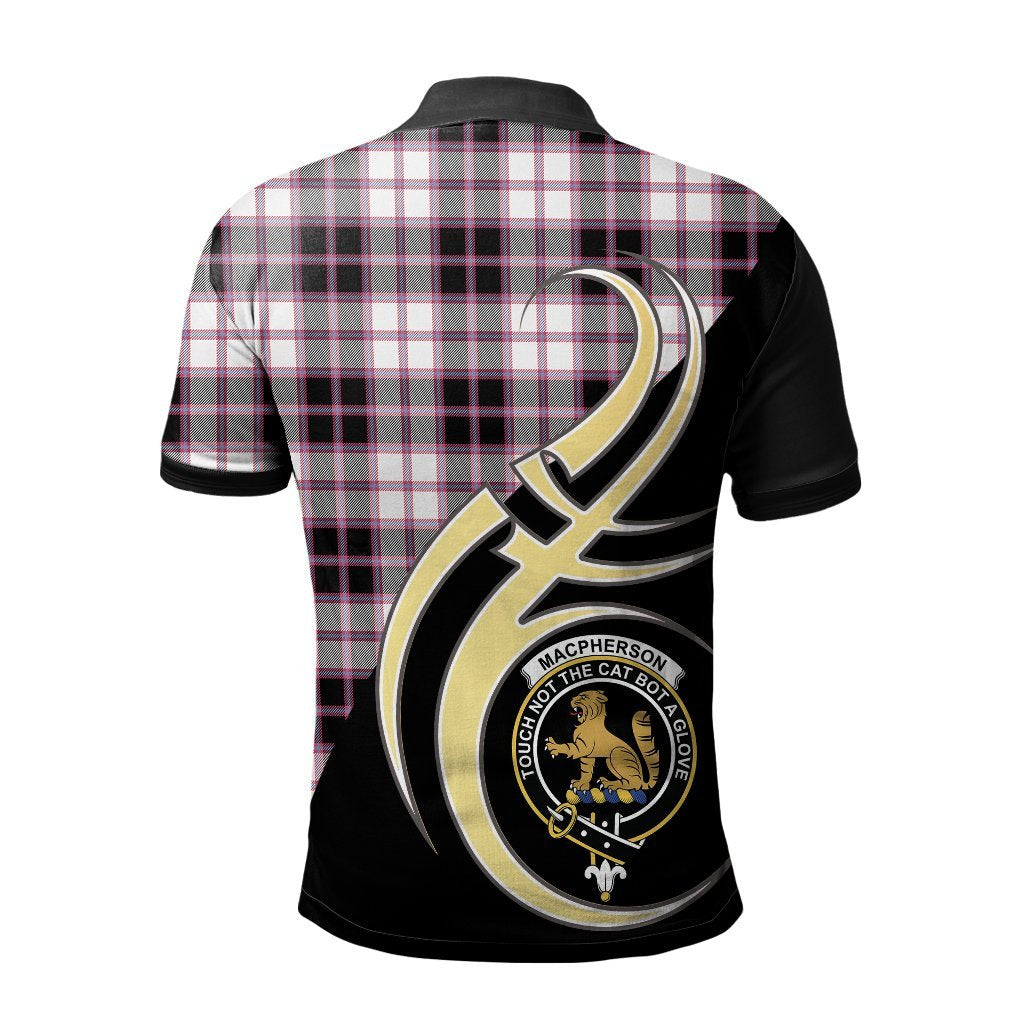 MacPherson Hunting Modern Tartan Polo Shirt - Believe In Me Style