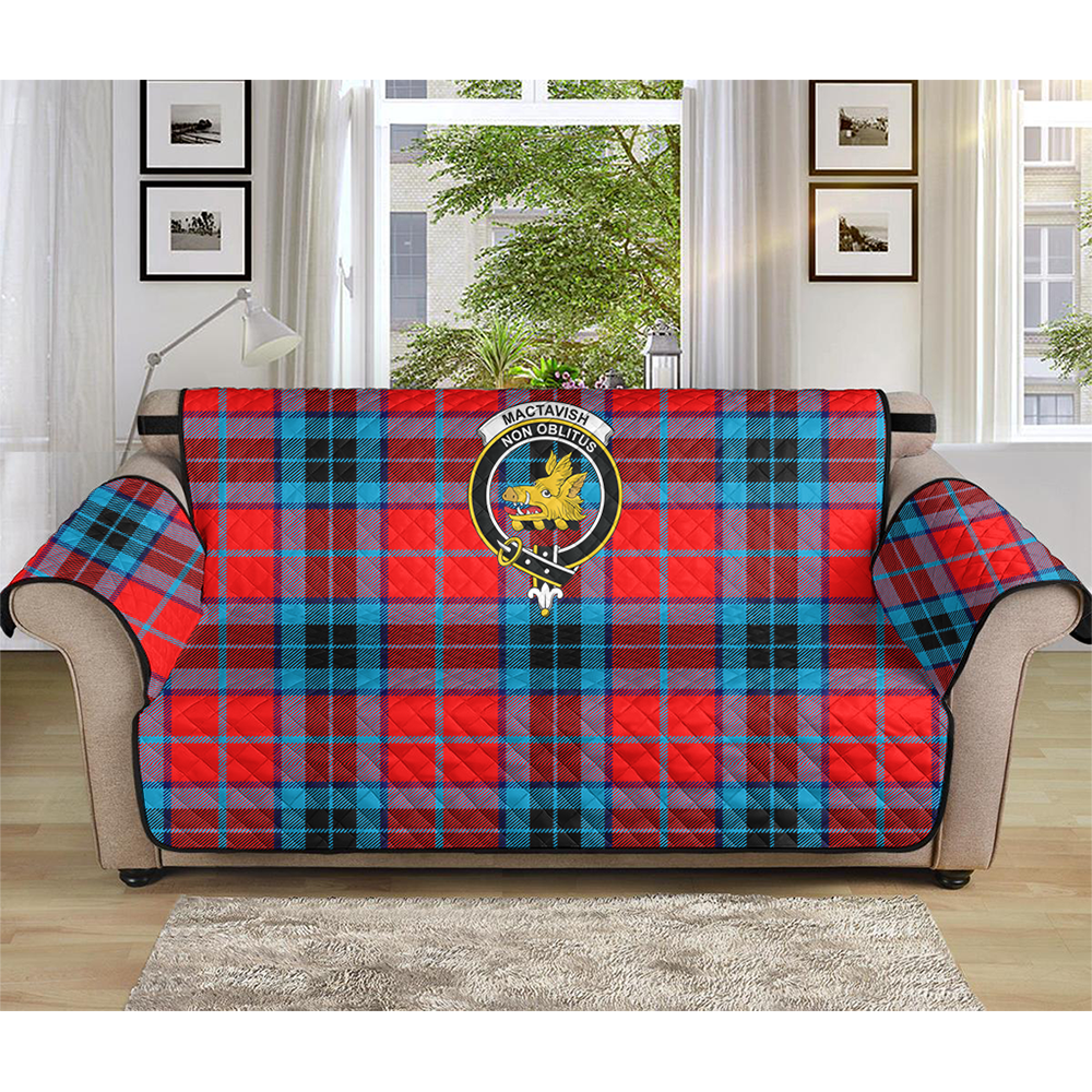 MacTavish Modern Tartan Crest Sofa Protector