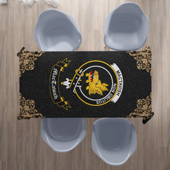 MacTavish Crest Tablecloth - Black Style