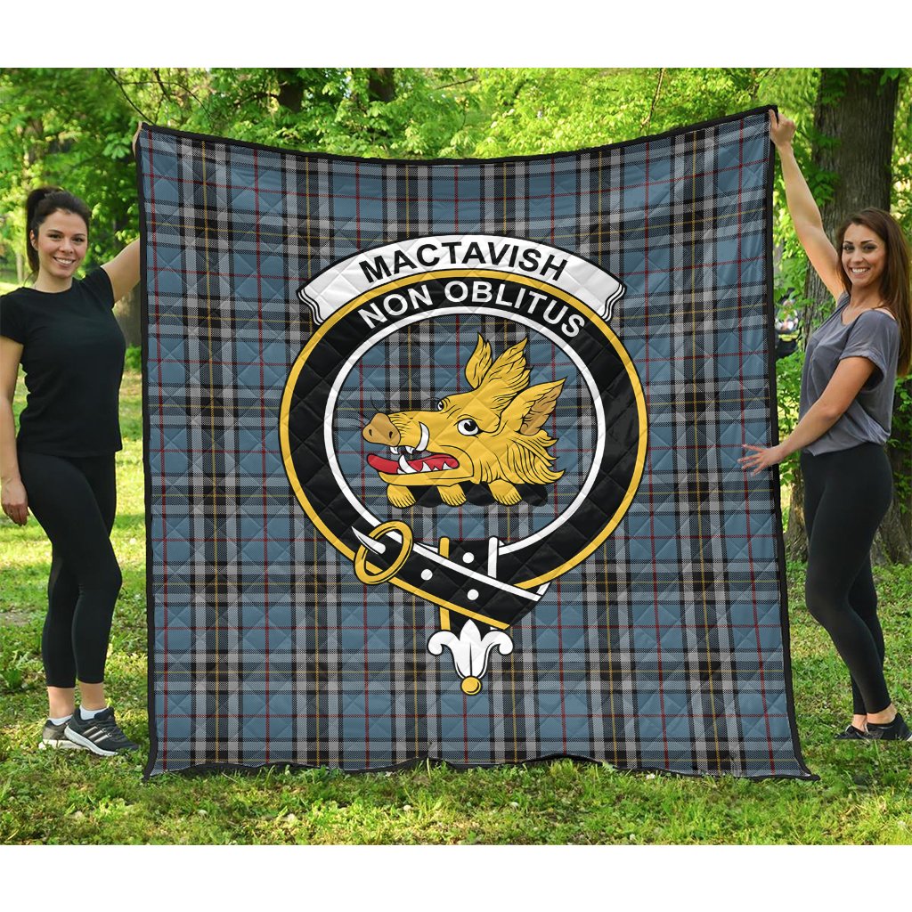 MacTavish Dress Tartan Quilt
