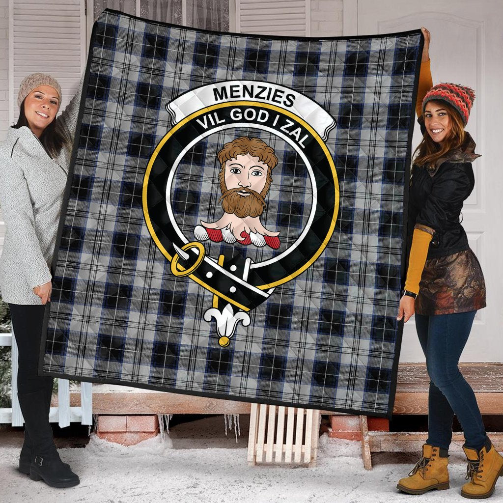 Menzies Black Dress Tartan Quilt