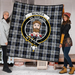Menzies Black Dress Tartan Quilt