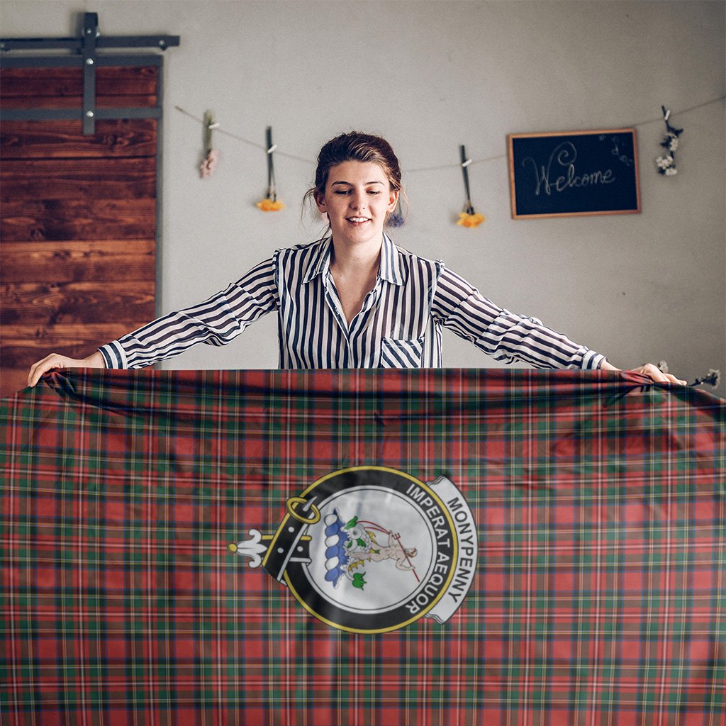 Monypenny Tartan Crest Tablecloth