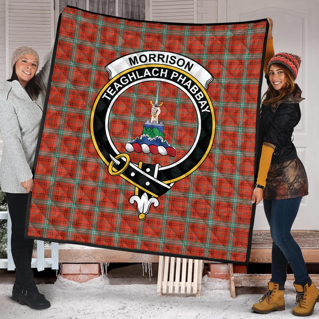 Morrison Red Ancient Tartan Quilt
