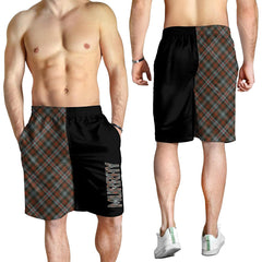 Murray of Atholl Weathered Tartan Crest Men's Short - Cross Style