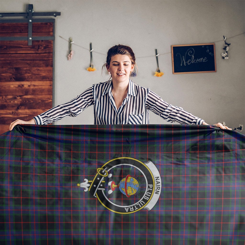 Nairn Tartan Crest Tablecloth