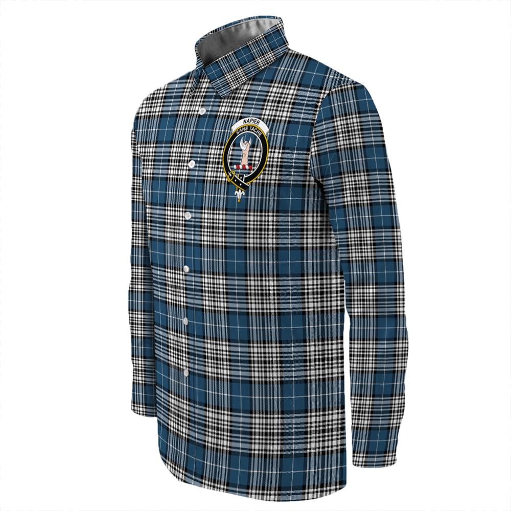 Napier Modern Tartan Long Sleeve Button Shirt