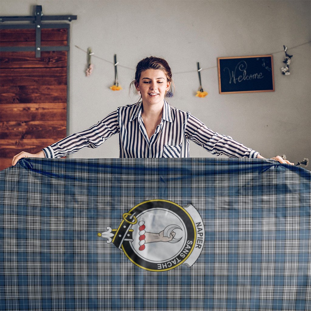 Napier Tartan Crest Tablecloth