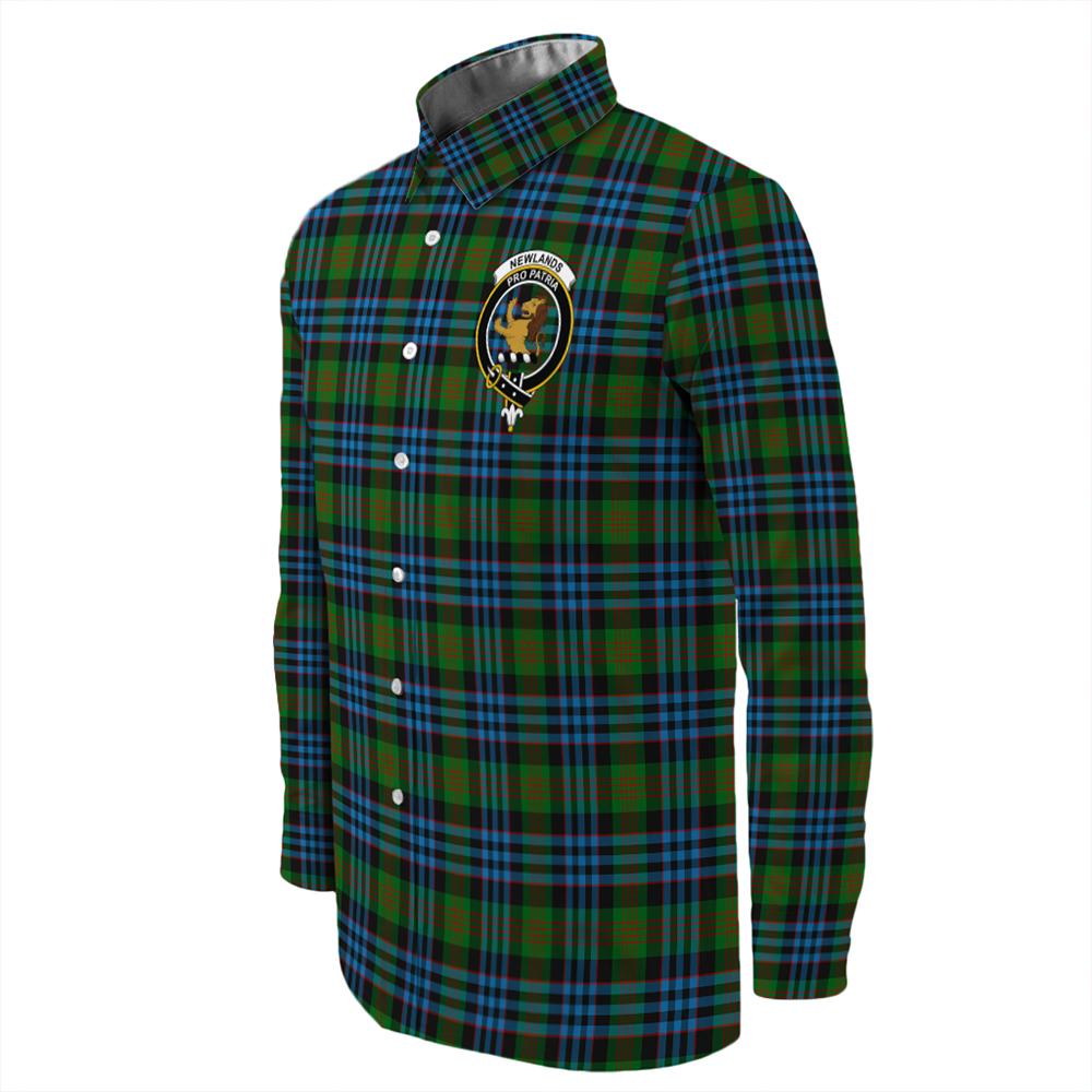 Newlands of Lauriston Tartan Long Sleeve Button Shirt